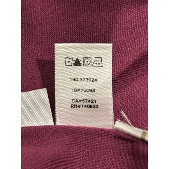 Ann‎ Taylor Loft Pencil Skirt Purple and White Floral Pattern Size 10 - Picture 5 of 6